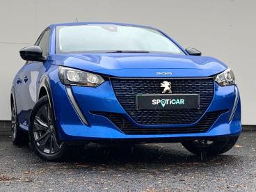 SPOTICAR Peugeot 208 E-208 50kwh Allure Premium + Auto 5dr (7kw Charger) Used Car - Hatchback Electric Blue - Blackburn - 1200551360_1