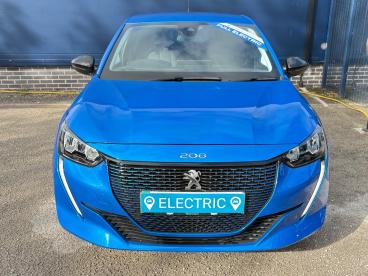 SPOTICAR Peugeot 208 E-208 50kwh Allure Premium + Auto 5dr (7kw Charger) Used Car - Hatchback Electric Blue - Crewe - 1200551816_2