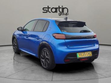 SPOTICAR Peugeot 208 E-208 50kwh Gt Auto 5dr (7.4kw Charger) Used Car - Hatchback Electric Blue - Worcester - 1200553304_4