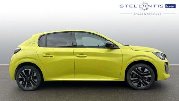 SPOTICAR Peugeot 208 E-208 50kwh E-style Auto 5dr (7.4kw Charger) Used Car - Hatchback Electric Yellow - Wimbledon - 1200553850_2