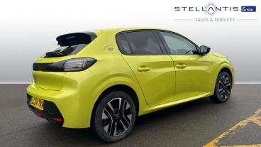 SPOTICAR Peugeot 208 E-208 50kwh E-style Auto 5dr (7.4kw Charger) Used Car - Hatchback Electric Yellow - Wimbledon - 1200553850_3