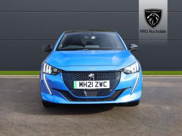 SPOTICAR Peugeot 208 E-208 50kwh Gt Auto 5dr Used Car - Hatchback Electric Blue - Rochdale - 1200556381_2