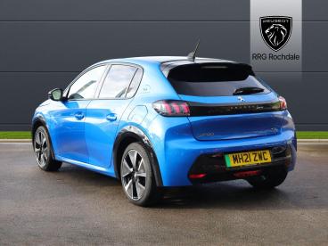 SPOTICAR Peugeot 208 E-208 50kwh Gt Auto 5dr Used Car - Hatchback Electric Blue - Rochdale - 1200556381_3