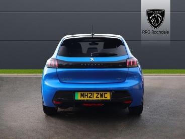 SPOTICAR Peugeot 208 E-208 50kwh Gt Auto 5dr Used Car - Hatchback Electric Blue - Rochdale - 1200556381_4