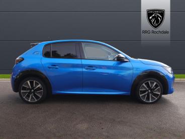 SPOTICAR Peugeot 208 E-208 50kwh Gt Auto 5dr Used Car - Hatchback Electric Blue - Rochdale - 1200556381_5