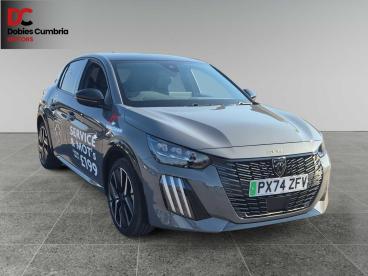 SPOTICAR Peugeot 208 E-208 50kwh Gt Auto 5dr (7.4kw Charger) Used Car - Hatchback Electric Grey - Workington - 1200557192_1