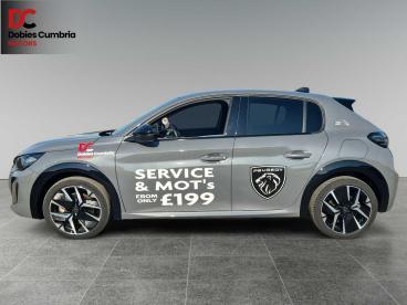 SPOTICAR Peugeot 208 E-208 50kwh Gt Auto 5dr (7.4kw Charger) Used Car - Hatchback Electric Grey - Workington - 1200557192_4