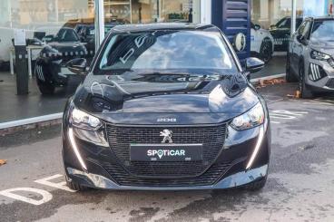 SPOTICAR Peugeot 208 E-208 50kwh Allure Premium + Auto 5dr (7kw Charger) Used Car - Hatchback Electric Black - Leamington - 1200557664_3