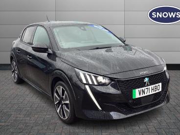 SPOTICAR Peugeot 208 E-208 50kwh Gt Premium Auto 5dr Used Car - Hatchback Electric Black - Basingstoke - 1200567597_1
