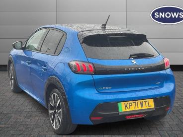 SPOTICAR Peugeot 208 E-208 50kwh Gt Premium Auto 5dr Used Car - Hatchback Electric Blue - Basingstoke - 1200567612_3