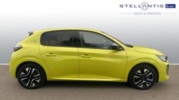 SPOTICAR Peugeot 208 E-208 50kwh E-style Auto 5dr (7.4kw Charger) Used Car - Hatchback Electric Yellow - Wimbledon - 1200567942_2