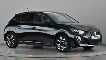 SPOTICAR Peugeot 208 E-208 50kwh E-style Auto 5dr (7.4kw Charger) Used Car - Hatchback Electric Black - Letchworth - 1200571093_1