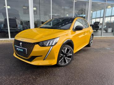 SPOTICAR Peugeot 208 E-208 50kwh Gt Premium Auto 5dr Used Car - Hatchback Electric Yellow - Boston - 1200571961_2