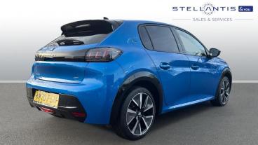 SPOTICAR Peugeot 208 E-208 50kwh Gt Auto 5dr Used Car - Hatchback Electric Blue - Leicester - 1200572611_4