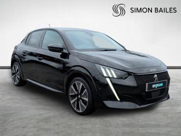 SPOTICAR Peugeot 208 E-208 50kwh Gt Premium Auto 5dr Used Car - Hatchback Electric Black - Northallerton - 1200573134_1
