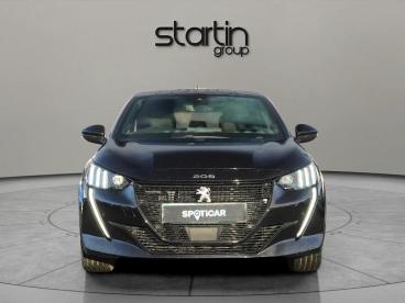 SPOTICAR Peugeot 208 E-208 50kwh Gt Auto 5dr (7kw Charger) Used Car - Hatchback Electric Black - Worcester - 1200574408_2
