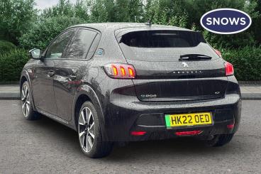 SPOTICAR Peugeot 208 E-208 50kwh Gt Auto 5dr (7kw Charger) Used Car - Hatchback Electric Black - Southampton - 1200575098_3