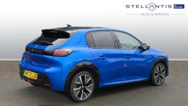 SPOTICAR Peugeot 208 E-208 50kwh Gt Premium Auto 5dr (7kw Charger) Used Car - Hatchback Electric Blue - Sheffield - 1200576787_3
