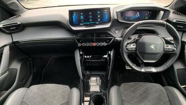 SPOTICAR Peugeot 208 E-208 50kwh Gt Premium Auto 5dr (7kw Charger) Used Car - Hatchback Electric Blue - Sheffield - 1200576787_4