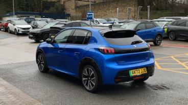 SPOTICAR Peugeot 208 E-208 50kwh Gt Premium Auto 5dr (7kw Charger) Used Car - Hatchback Electric Blue - Sheffield - 1200576787_5