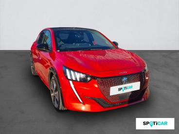 SPOTICAR Peugeot 208 E-208 50kwh Gt Premium Auto 5dr Used Car - Hatchback Electric Red - Hinckley - 1200577942_1