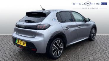 SPOTICAR Peugeot 208 E-208 50kwh Gt Auto 5dr (7kw Charger) Used Car - Hatchback Electric Grey - Redditch - 1200578293_4