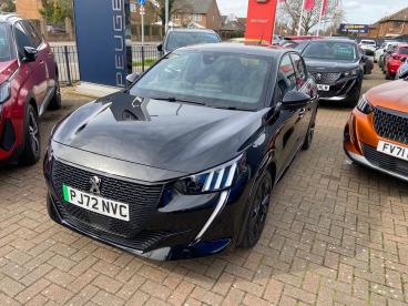 SPOTICAR Peugeot 208 E-208 50kwh Gt Auto 5dr (7.4kw Charger) Used Car - Hatchback Electric Black - Colchester - 1200582200_5
