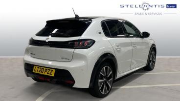 SPOTICAR Peugeot 208 E-208 50kwh Gt Line Auto 5dr Used Car - Hatchback Electric White - West London - 1200582259_3