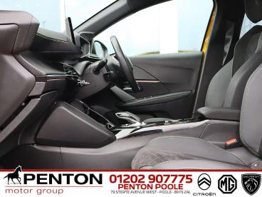 SPOTICAR Peugeot 208 E-208 50kwh Gt Premium Auto 5dr (7kw Charger) Used Car - Hatchback Electric Yellow - Poole - 1200583448_2