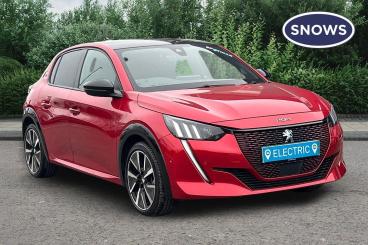 SPOTICAR Peugeot 208 E-208 50kwh Gt Premium Auto 5dr Used Car - Hatchback Electric Red - Portsmouth - 1200589128_1