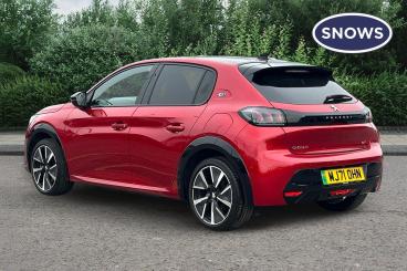 SPOTICAR Peugeot 208 E-208 50kwh Gt Premium Auto 5dr Used Car - Hatchback Electric Red - Portsmouth - 1200589128_3