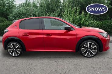 SPOTICAR Peugeot 208 E-208 50kwh Gt Premium Auto 5dr Used Car - Hatchback Electric Red - Portsmouth - 1200589128_4