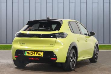 SPOTICAR Peugeot 208 E-208 51kwh Gt Auto 5dr (7.4kw Charger) Used Car - Hatchback Electric Yellow - Weston-super-mare - 1200596938_4