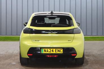 SPOTICAR Peugeot 208 E-208 51kwh Gt Auto 5dr (7.4kw Charger) Used Car - Hatchback Electric Yellow - Weston-super-mare - 1200596938_5