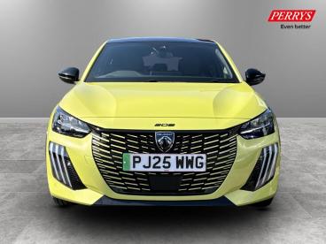 SPOTICAR Peugeot 208 E-208 51kwh Gt Auto 5dr (7.4kw Charger) Used Car - Hatchback Electric Yellow - Bury - 1200600492_2