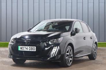 SPOTICAR Peugeot 208 E-208 51kwh Gt Auto 5dr (7.4kw Charger) Used Car - Hatchback Electric Black - Weston-super-mare - 1200600834_3