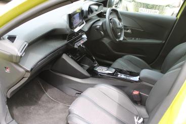 SPOTICAR Peugeot 208 E-208 51kwh Gt Auto 5dr (7.4kw Charger) Used Car - Hatchback Electric Yellow - Dorchester - 1200603129_2