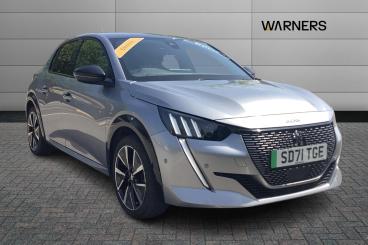 SPOTICAR Peugeot 208 E-208 50kwh Gt Auto 5dr Used Car - Hatchback Electric Grey - Gloucester - 1200604475_1