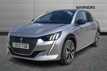 SPOTICAR Peugeot 208 E-208 50kwh Gt Auto 5dr Used Car - Hatchback Electric Grey - Gloucester - 1200604475_2