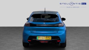 SPOTICAR Peugeot 208 E-208 50kwh Gt Auto 5dr (7kw Charger) Used Car - Hatchback Electric Blue - Liverpool - 1200605562_4