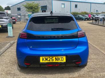 SPOTICAR Peugeot 208 E-208 50kwh Gt Auto 5dr (7.4kw Charger) Used Car - Hatchback Electric Blue - Kettering - 1200605763_4