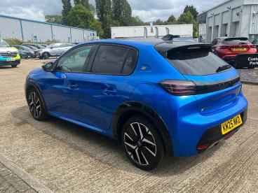 SPOTICAR Peugeot 208 E-208 50kwh Gt Auto 5dr (7.4kw Charger) Used Car - Hatchback Electric Blue - Kettering - 1200605763_5