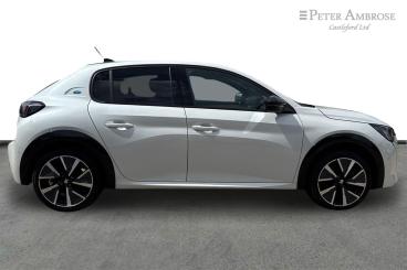 SPOTICAR Peugeot 208 E-208 50kwh Gt Auto 5dr (7kw Charger) Used Car - Hatchback Electric White - Castleford - 1200606381_2
