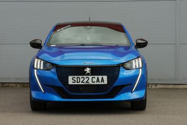 SPOTICAR Peugeot 208 E-208 50kwh Gt Auto 5dr (11kw Charger) Used Car - Hatchback Electric Blue - Keighley - 1200607360_3