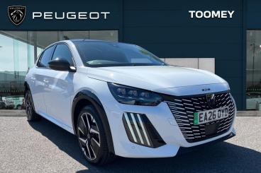 SPOTICAR Peugeot 208 E-208 51kwh Gt Auto 5dr (7.4kw Charger) Used Car - Hatchback Electric White - Basildon - 1200607954_1
