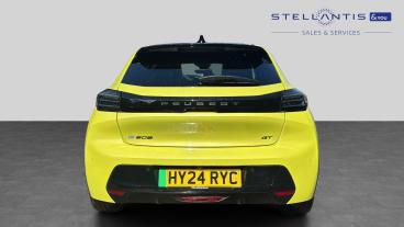 SPOTICAR Peugeot 208 E-208 51kwh Gt Auto 5dr (7.4kw Charger) Used Car - Hatchback Electric Yellow - Godalming - 1200608224_4