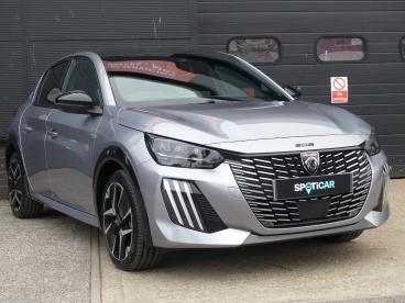 SPOTICAR Peugeot 208 E-208 51kwh Gt Auto 5dr (7.4kw Charger) Used Car - Hatchback Electric Grey - Devizes - 1200610414_1