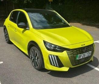 SPOTICAR Peugeot 208 E-208 51kwh Gt Auto 5dr (7.4kw Charger) Used Car - Hatchback Electric Yellow - Hinckley - 1200610822_1