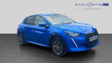 SPOTICAR Peugeot 208 E-208 50kwh Allure Premium Auto 5dr Used Car - Hatchback Electric Blue - Maidstone - 1200611294_1