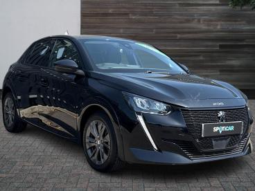 SPOTICAR Peugeot 208 E-208 50kwh Allure Auto 5dr Used Car - Hatchback Electric Black - Swindon - 1200611316_1